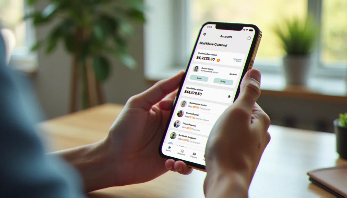 Mains tenant un smartphone affichant un espace abonné mobile, illustrant la procédure free mobile comment résilier son abonnement en ligne