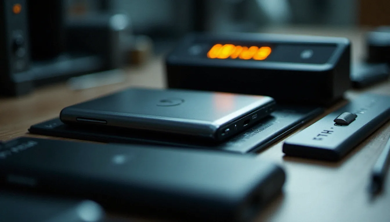 Analyse de batterie de smartphone avec un testeur professionnel affichant la capacité résiduelle lors d'un mobile bio service BLS