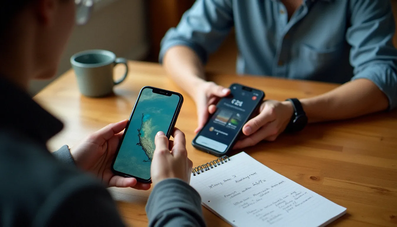 Comparaison de deux smartphones pour choisir la meilleure offre mobile sans engagement